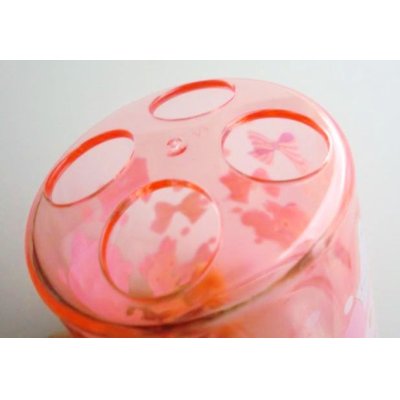 Photo3: Sanrio My Melody Tooth Brush Stand ribbon pink New