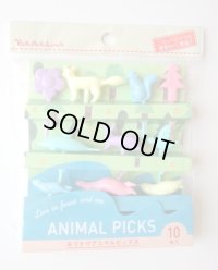 Bento Lunch Box Accessories Food Picks dolphin sea otter squirrel etc 10pcs New