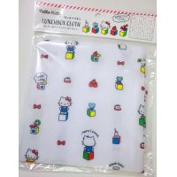 Sanrio Hello Kitty Lunch Napkin Bento Brand New