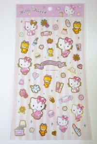 Sanro Hello Kitty stickers makeup flower pink Brand New 