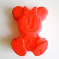 Disney Minnie Mouse Silicone Mold cake jello jelly chocolate etc.. Brand New