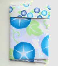 Tenugui Cotton Hand Cloth Asagao flower blue white 100% Cotton Brand-New