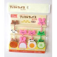 Bento Lunch Box Accessories Food Picks Animal Transformation 10 pcs