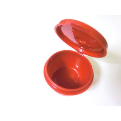 Photo2: Bento Lunch Box Accessory Mayonnaise Sauce Fruits Mini Cup Red 2pcs set 48ml M