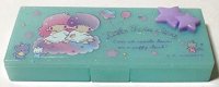 Sanrio Little Twin Stars Kiki Lala False Eyelash Pill Accessories Case Brand New