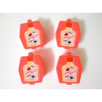 Sesame street Bento Lunch Box Accessory Mayo Mayonnaise Sauce Mini Cup 4 pcs set 20 ml Brand-New