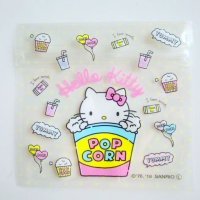 Sanrio Hello Kitty Plastic Ziplock Petit Bags popcorn 6pcs Brand New