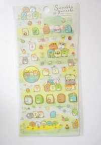 San-X Sumikko Gurashi vinyl stickers flower park Brand New 