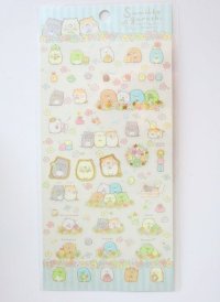 San-X Sumikko Gurashi vinyl stickers flower field Brand New 