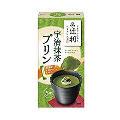 Photo1: Matcha pudding powder stick green tea sweets Japan New