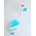 Photo1: Furin Glass Wind Chime Mt.Fuji Japan handmade Brand New (1)