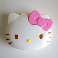 Hello Kitty False Eyelash Jewel Case Brand-New White Pink