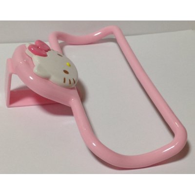 Photo2: Sanrio Hello Kitty towel hanger Pink Brand New