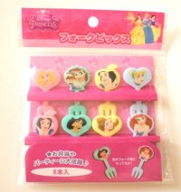 Disney Princess Bento Lunch Box Accessory Food Fork Picks 8 pcs Brand-New