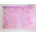 Photo2: Sanrio Little Twin Stars Kiki & Lala Vinyl Pouch pink Brand New (2)