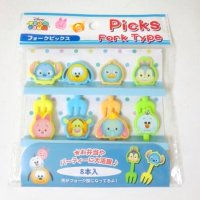 Disney characters Tsum Tsum Stitch etc Food Fork Picks Lunch Party