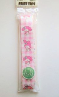 Sanrio My Melody print tape sewing pink Band Brand New