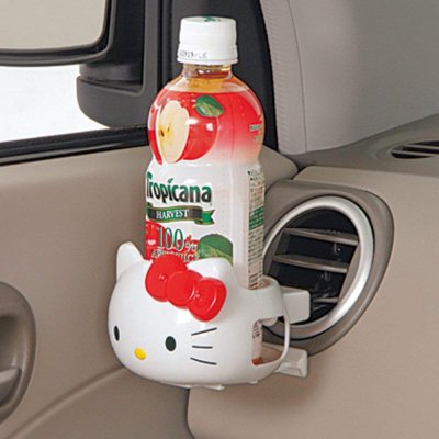 Photo2: Hello Kitty Drink holder car drive Brand New