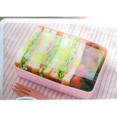 Photo2: Bento Lunch Box Accessory Food antibacterial sheet Lemon Japan New