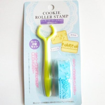 Photo1: Cookie Biscuit Roller Stamp Birthday Party Favor Lace Music Brand New