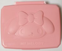 Sanrio My Melody Cotton Tissue etc...Case Makeup Pink Brand New