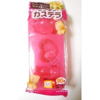 Castella Animal Mold Bear Rabbit Heart Pink New