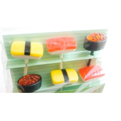 Photo2: Bento Lunch Box Accessory Food Picks Sushi 6 pcs Brand-New