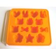 Photo1: Silicone Mold Animal Bear Rabbit Heart Ribbon Chocolate Creamy Caramel Candy New (1)