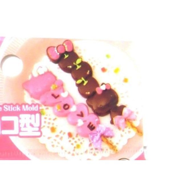 Photo2: Hello Kitty Chocolate Mold Party Gift Present Pocky Stick Brand New (2)