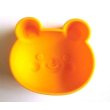 Photo1: Silicone Chocolate Cake Jelly Pudding Mold Plump Bear Animal Brand New (1)