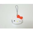 Photo1: Hello Kitty False Eyelash Pill Small Case Brand-New White (1)