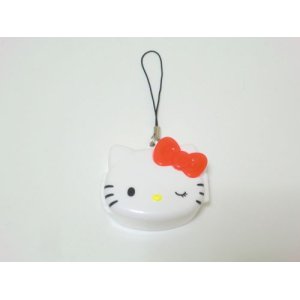 Photo: Hello Kitty False Eyelash Pill Small Case Brand-New White