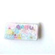 Photo1: 3 color Kneaded Eraser the Scent of Strawberry Banana Vanilla Brand New (1)