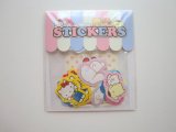 Photo: Sanrio Characters Hello Kitty My Melody Kiki & Lala etc Sticker Flakes Prize 32 pcs Brand New