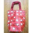 Photo1: Sanrio Hello Kitty Cooler Lunch Box Carry Tote Storage Bag Case Picnic Brand New (1)