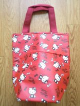 Photo: Sanrio Hello Kitty Cooler Lunch Box Carry Tote Storage Bag Case Picnic Brand New