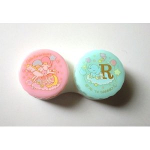 Photo: Sanrio Little Twin Stars Kiki & Lala Contact Lens Case Brand New