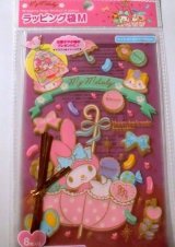 Photo: Sanrio My Melody Plastic Bags M 8pcs Pink Party Present Gift Brand New