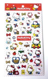 Photo: Sanrio Hello Kitty Stickers Red White Ribbon Apple Brand New