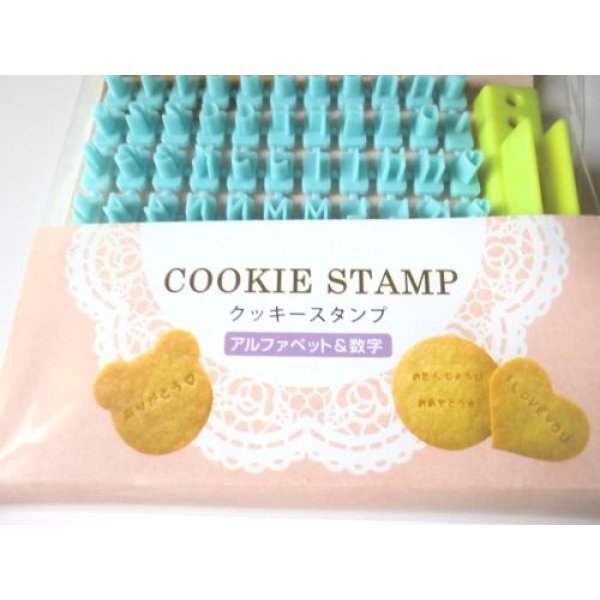 Photo3: Cookie Biscuit Cutter Mold Birthday Party Favor Numbers Letters Stamp Brand-New (3)