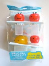 Photo: Bento Lunch Box Accessories Soy Source Animal Fruits Bottle 4 pcs