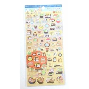 Photo: San-X Sumikko Gurashi Stickers Sushi Brand New