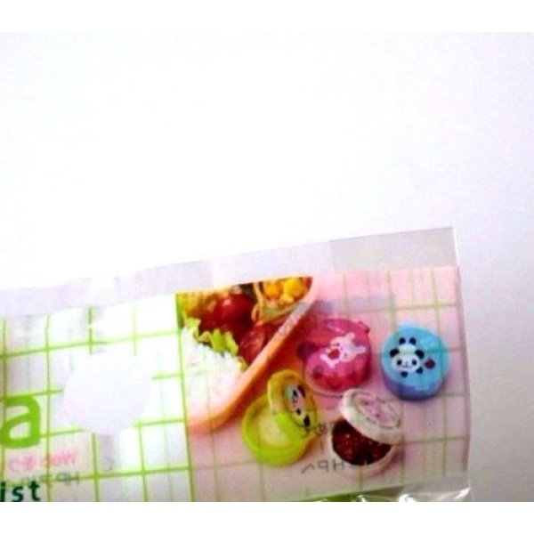 Photo2: Bento Lunch Box Accessory Animal Mayo Mayonnaise Sauce Mini Cup 4 pcs set 14 ml Brand-New (2)