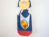 Photo: Sanrio Gudetama Ankle Low Cut Socks Egg Red Blue Brand New