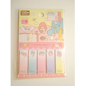 Photo: Sanrio Little Twin Stars Kiki & Lala Memo Tags Slips Labels Brand New