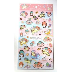 Photo: Sanrio Little Twin Stars Kiki & Lala Stickers Unicorn Brand-New