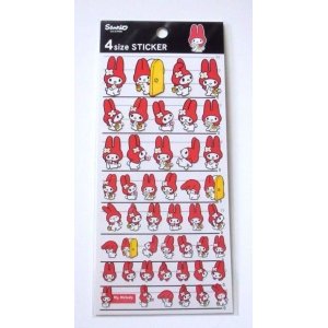 Photo: Sanrio My Melody Mymelo 4 Size Sticker Brand-New