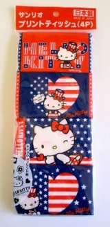 Photo: Sanrio Hello Kitty Pocket Tissue 4 pcs USA Brand New