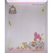 Photo2: Sanrio My Melody Letter Pad Picnic Brand New Pink (2)