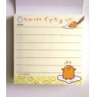 Photo2: Sanrio Gudetama Memo Pad To Do List Egg Yellow Brand-New (2)